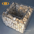 Cage en pierre de la boîte gabion soudée ronde galvanisée